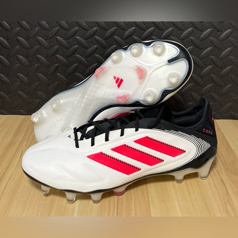 Adidas Copa Pure 3 Elite FG Soccer Cleats‎ White Red Black ID9037 Mens Sizes